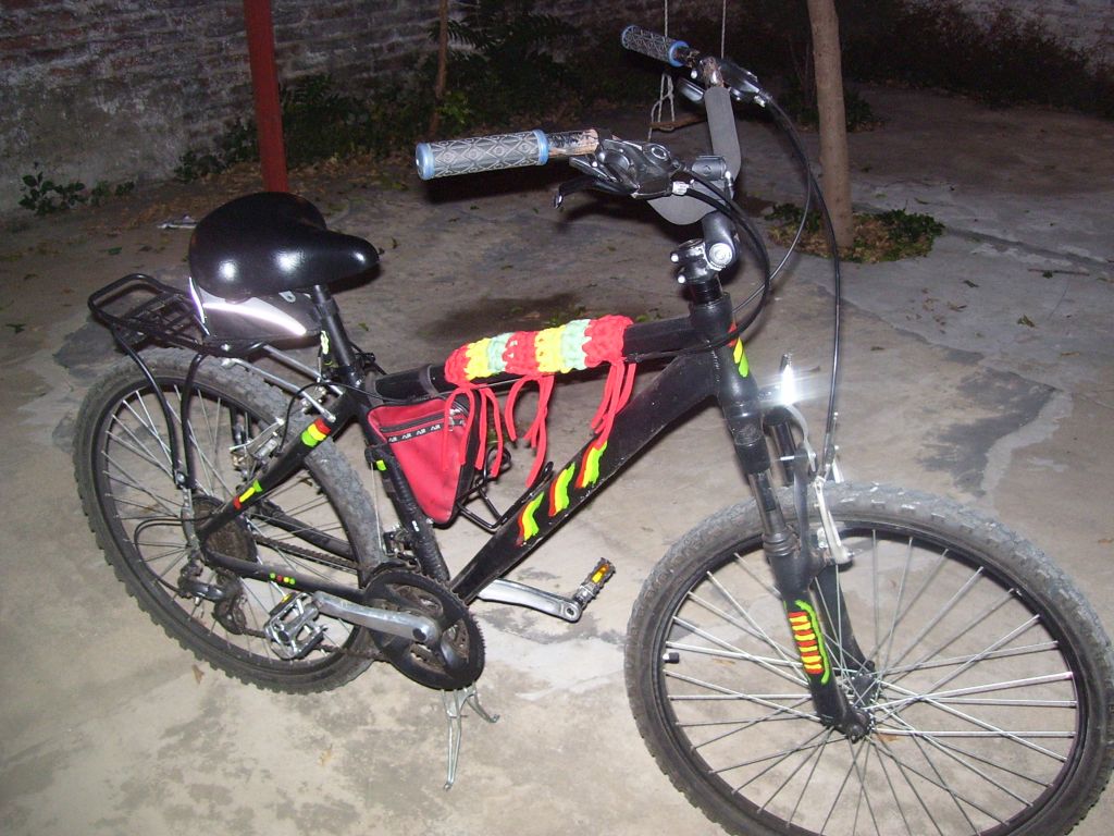 Vairo xr 3.8 Pintada con asiento y manubrio de playera