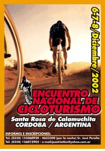 ENCUENTRO NACIONAL DE CICLOTURISMO