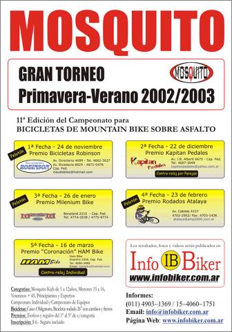 Mosquito Primavera Verano 02/03