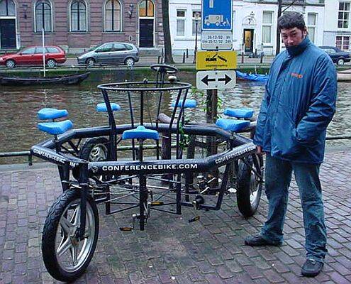conference bike: bici para 7 personas