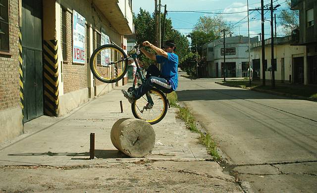 Mi primer salto a una plataforma