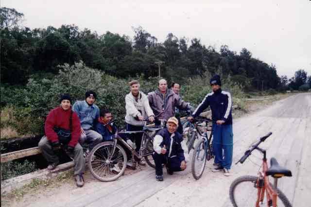 Otra postal de los caminos del Chaco.