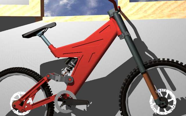 diseño bicicletas MTB DH