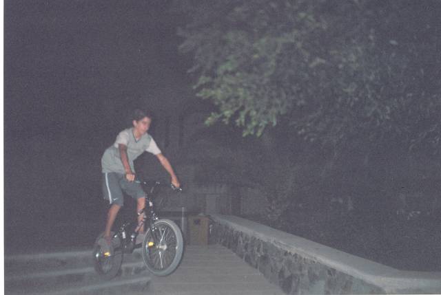 saltando las escaleras