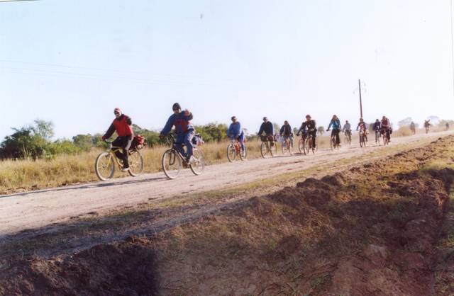 CICLOTURISMO A LAS PALMAS CHACO