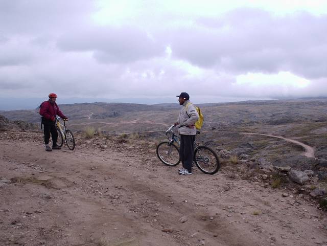 Asi es el camino del Condor hasta Copina.