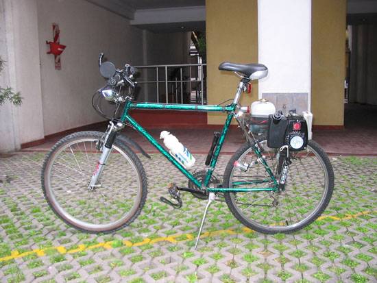 Bicicleta con motor Motocleta