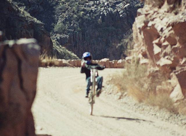 Manual en una bajada de cordoba