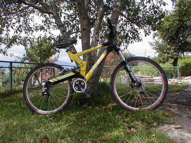 la bici de un colega