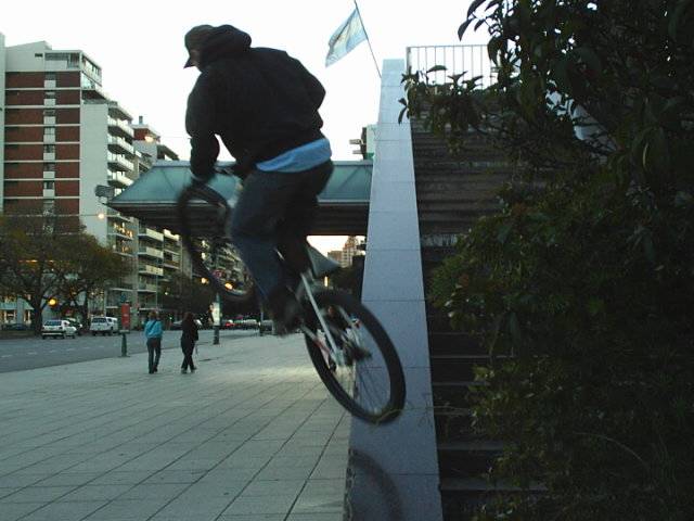 tranfiando del palno a la vereda