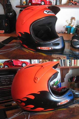 pinte el casco y asi lo deje