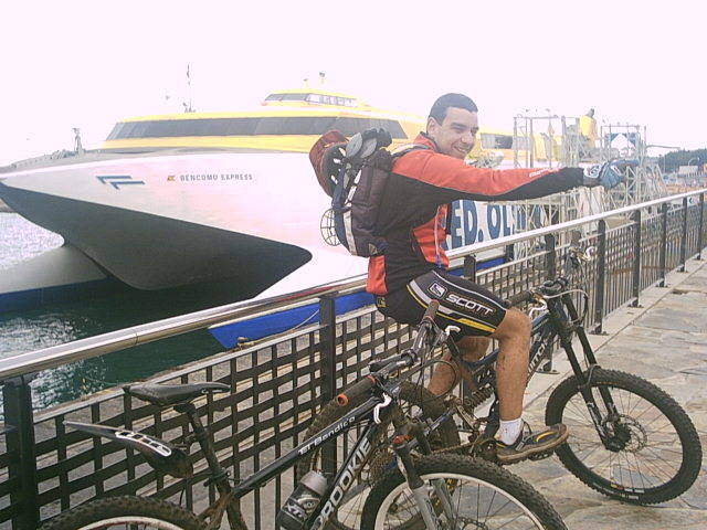 Llegando a Santa Cruz