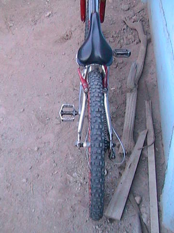mi bike por detras