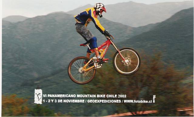 Yo en el Panamericano en Chile