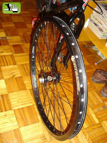 MI RUEDA DELANTERA NUEVA