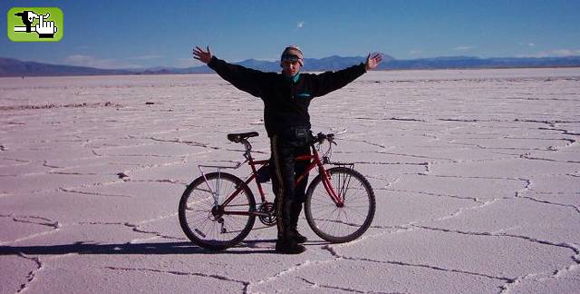 Atravesando Salinas Grandes