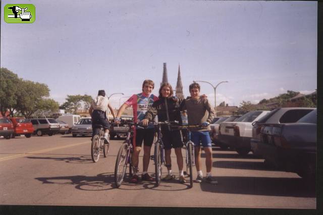uri leo eze en bicicletiada a lujan