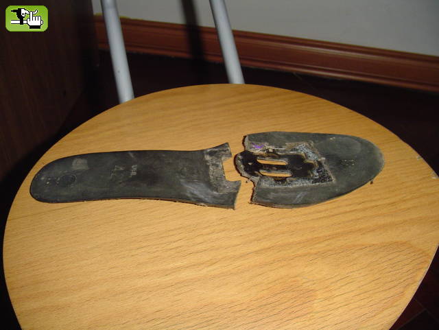 zapatilla partida