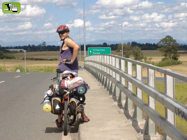 ¨Gitana¨ ya camino de Freyre a Villarrica y Pucon