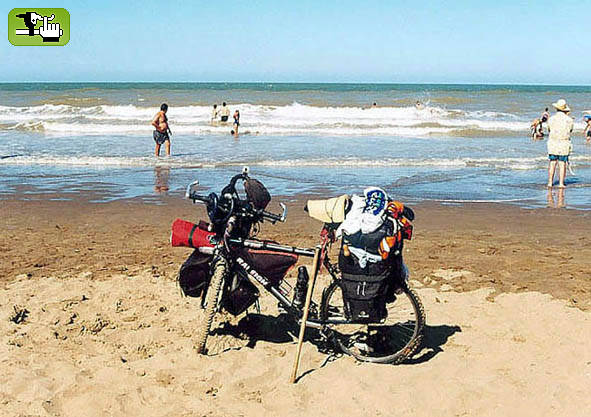 A Miramar en bici desde Capital Federal