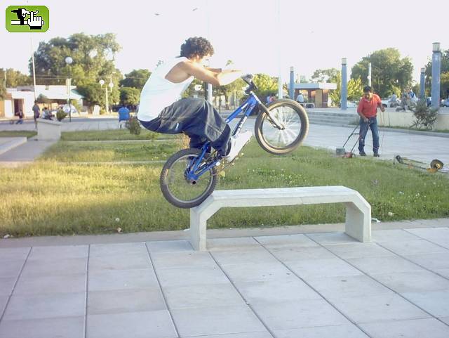 Street en sanluis con el amigo SEBA