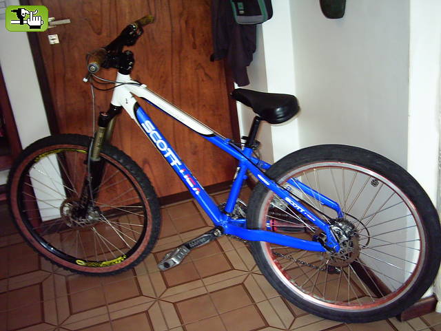 la nueva bike de muchachota