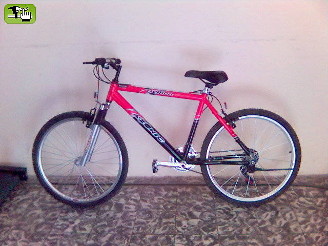 esta es mi bike y hace casi un mes que la tengo