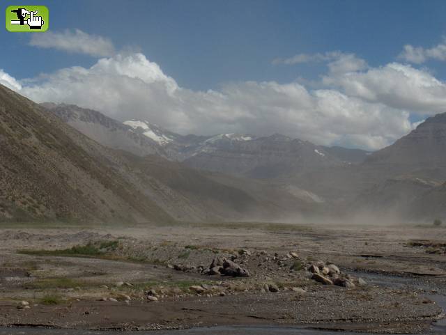 Bicilocos en Domuyo (paisaje)