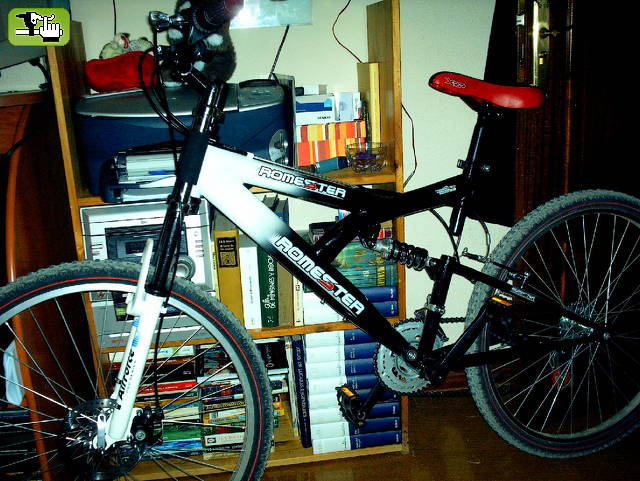mi nueva bicicleta de DH a sembrar el freeride por valladolid