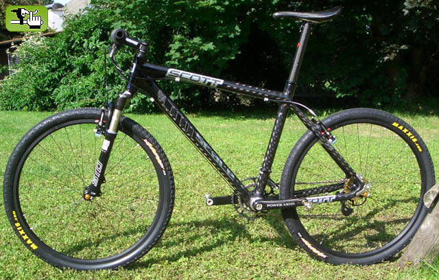 my bike a Scott Scale