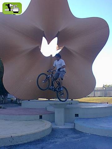 en el monumento al deporte o El Culo