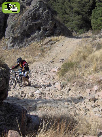 camino hacia el aspero