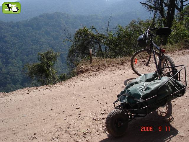 bici y trailer
