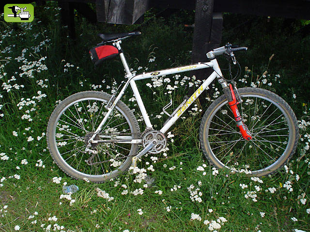 Mi bike en cerro Bayo