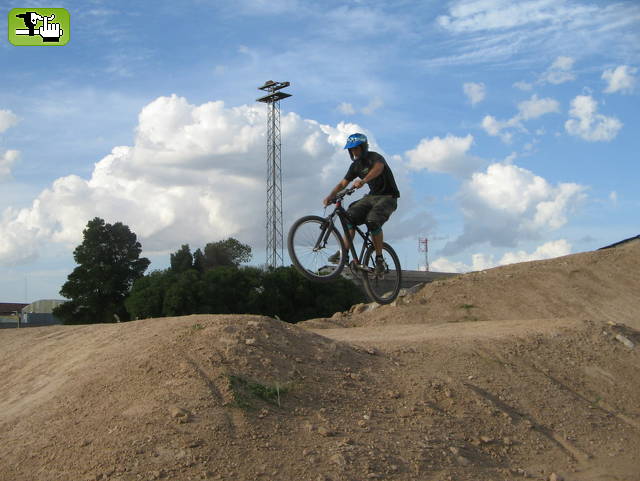 tino en la pista