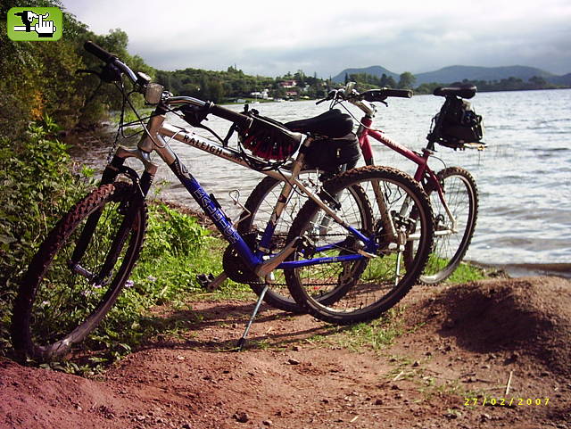 Me llevé las bicis al valle de Calamuchita