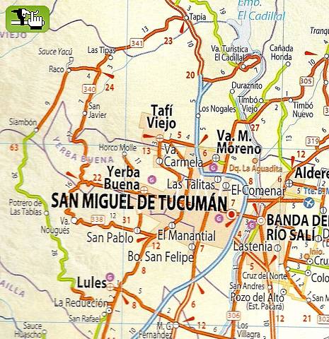 San Javier - Potrero de las Tablas