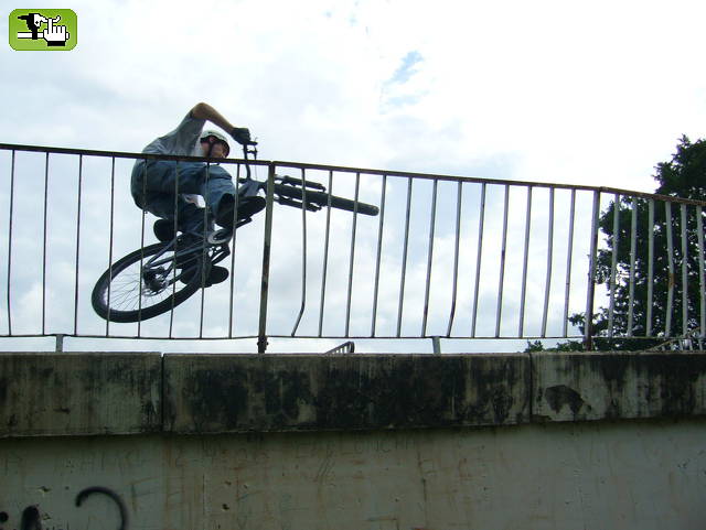 WallRide en las rejas 