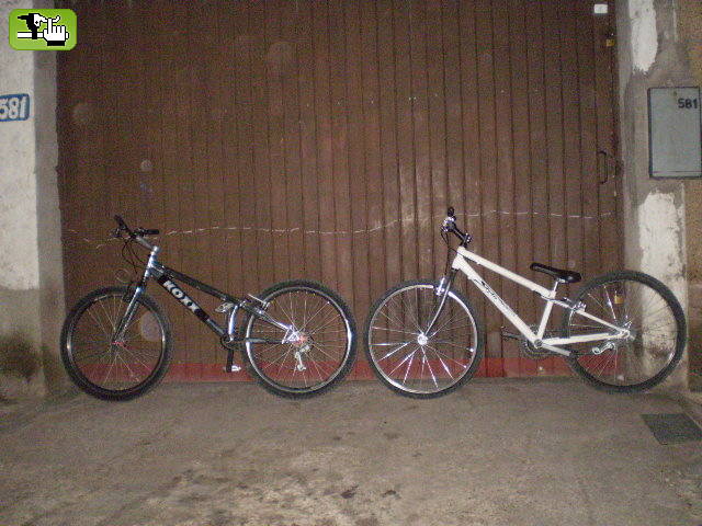 mi bike y la bike del juanma.