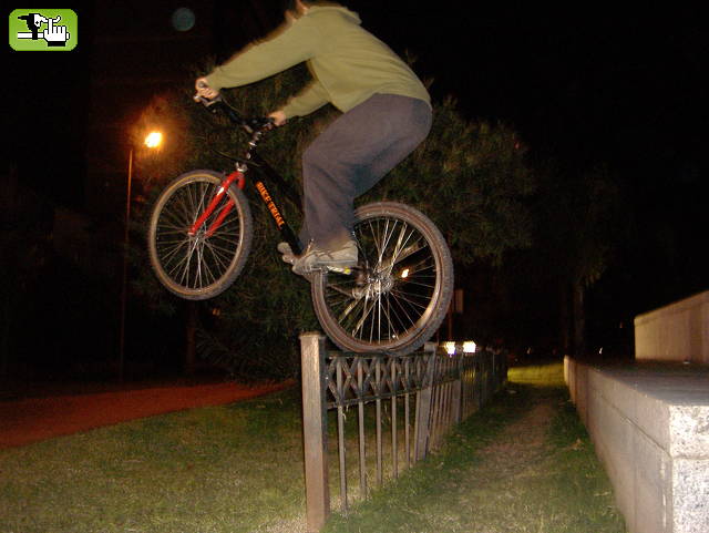 yo en la baranda del brigadier