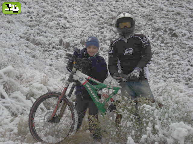 antes del snowbike