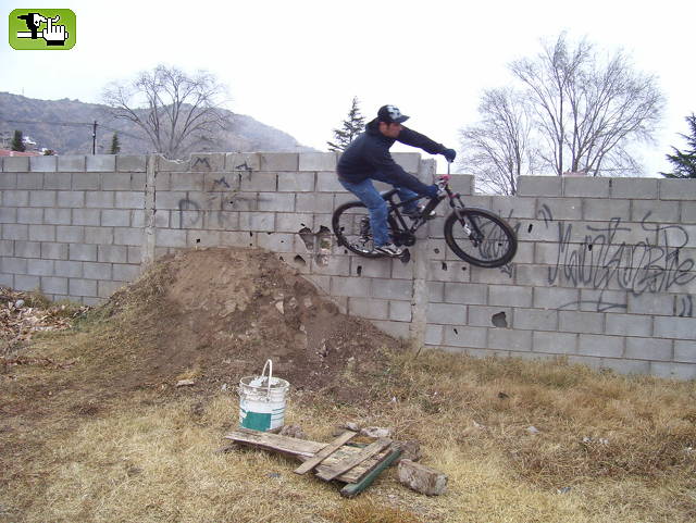 wall ride en carlos paz