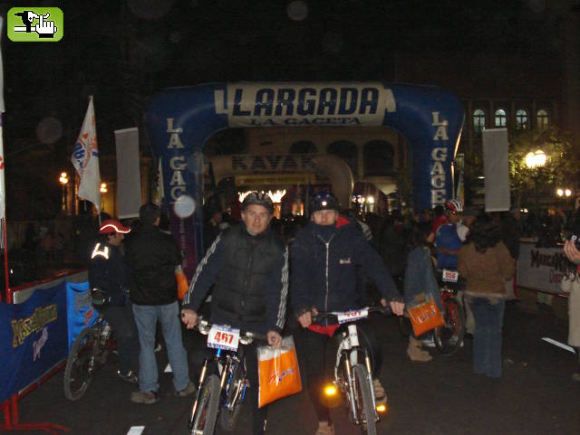 LARGADA SIMBOLICA EN SAN MIGUEL DE TUCUMAN