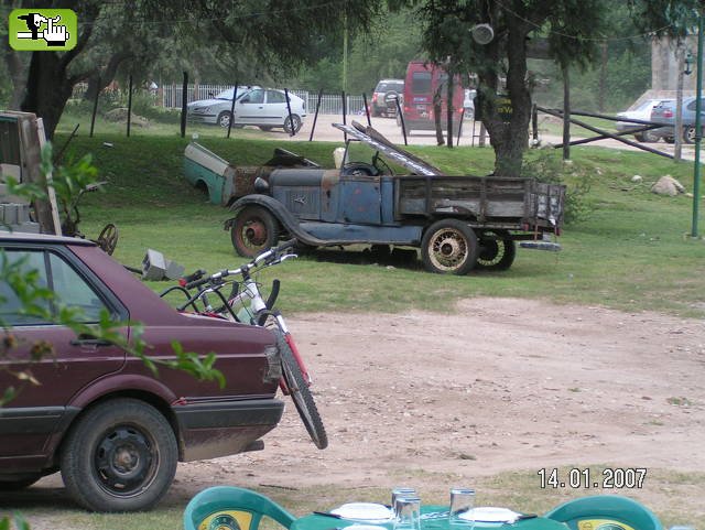 descanzando en Cura Brochero