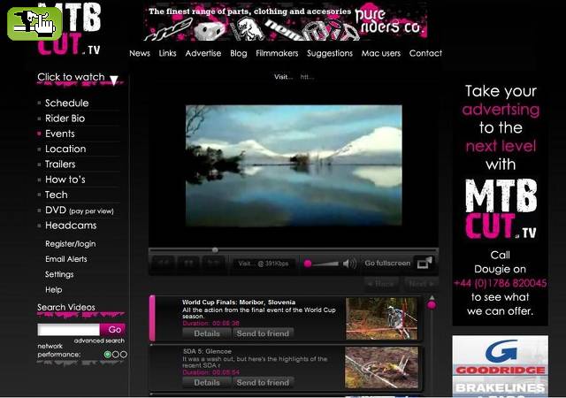 WEB VIDEOS ONLINE MTB