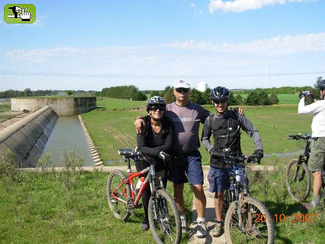 LOS MEGA EN LA REPRESA ING.MARIN