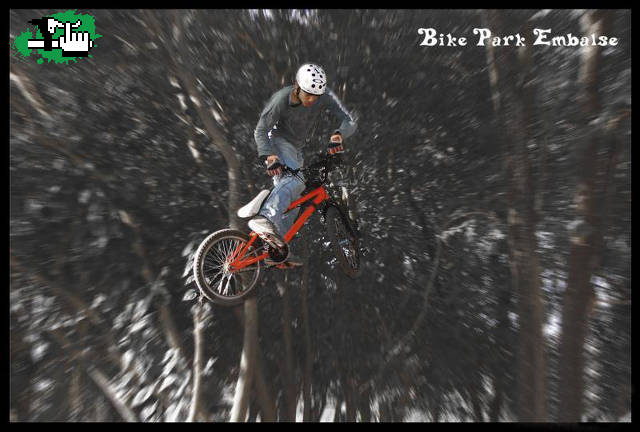 Andres en el bike park de embalse