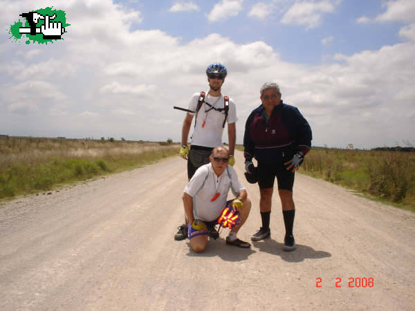 Los tres chiflados del pedal-Brandsen-Oliden-Gral Mansilla-La plata