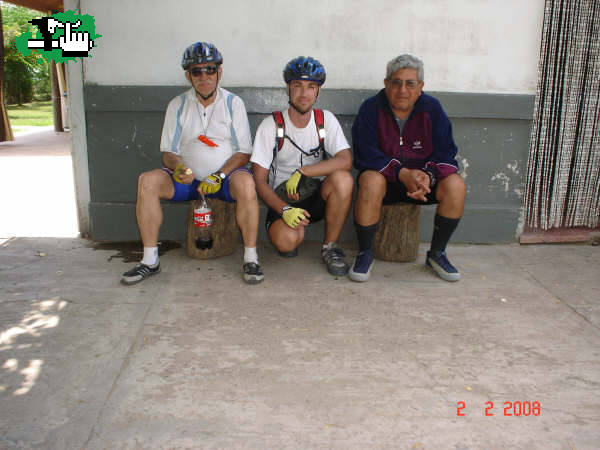 Los tres chiflados del pedal-Brandsen-Oliden-Gral Mansilla-La plata