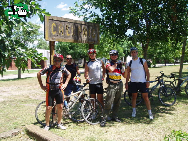 LOCOS DEL PEDAL : Pereyra - J. Gorina - A. Segui - El Pato - Pereyra.